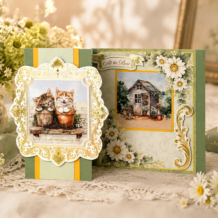Foiled Celebrations Frames & Flourishes Papercraft Collection