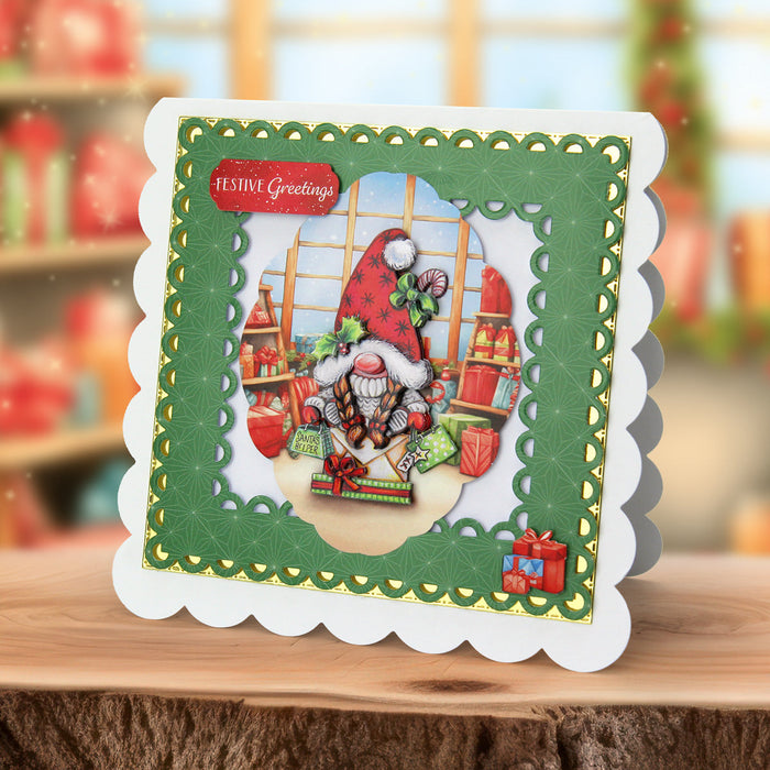 Die Cut Decoupage – Christmas Gnomes (pack of 12)
