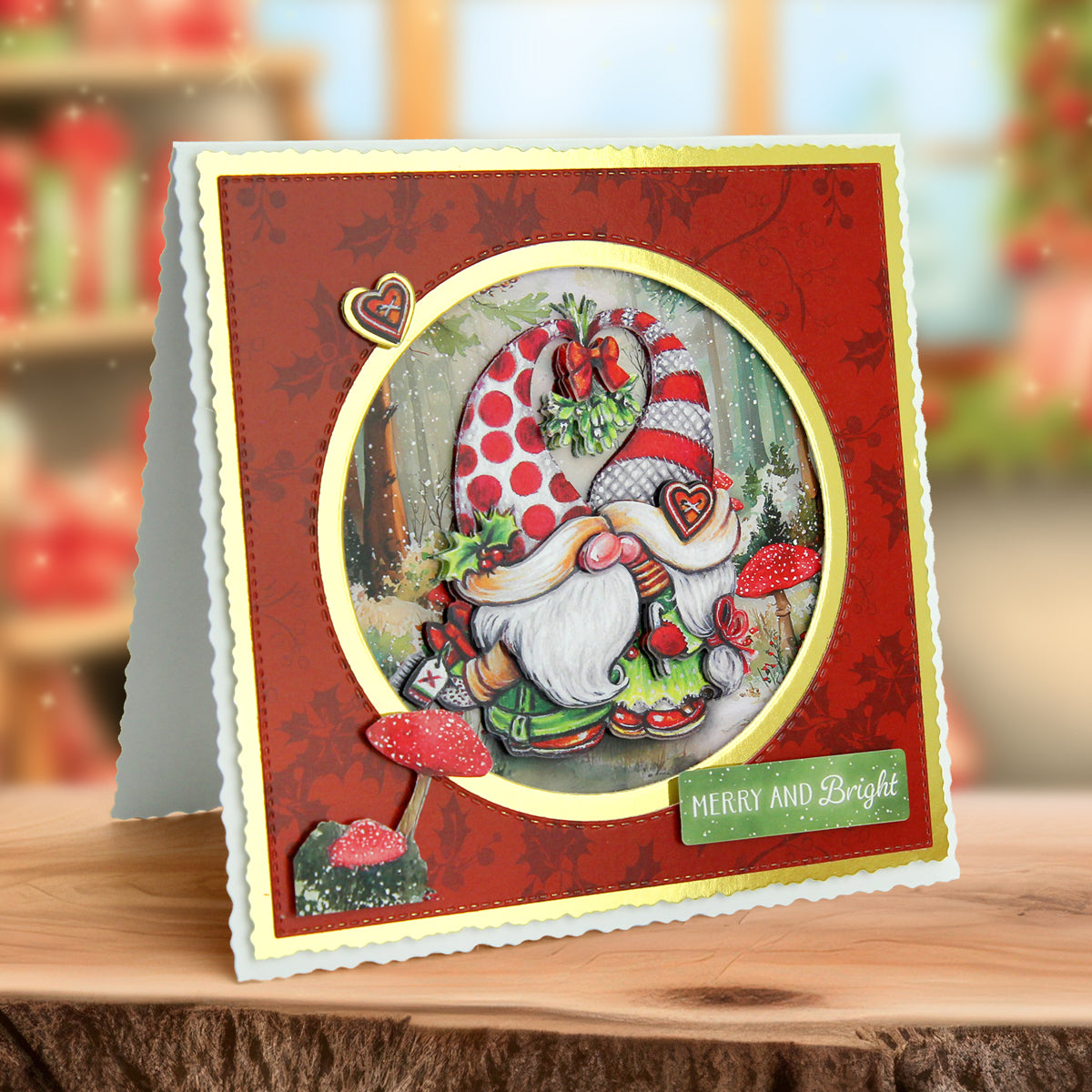 White Deckle Edged Cards & Envelopes, Mixed Sizes, pack of 12