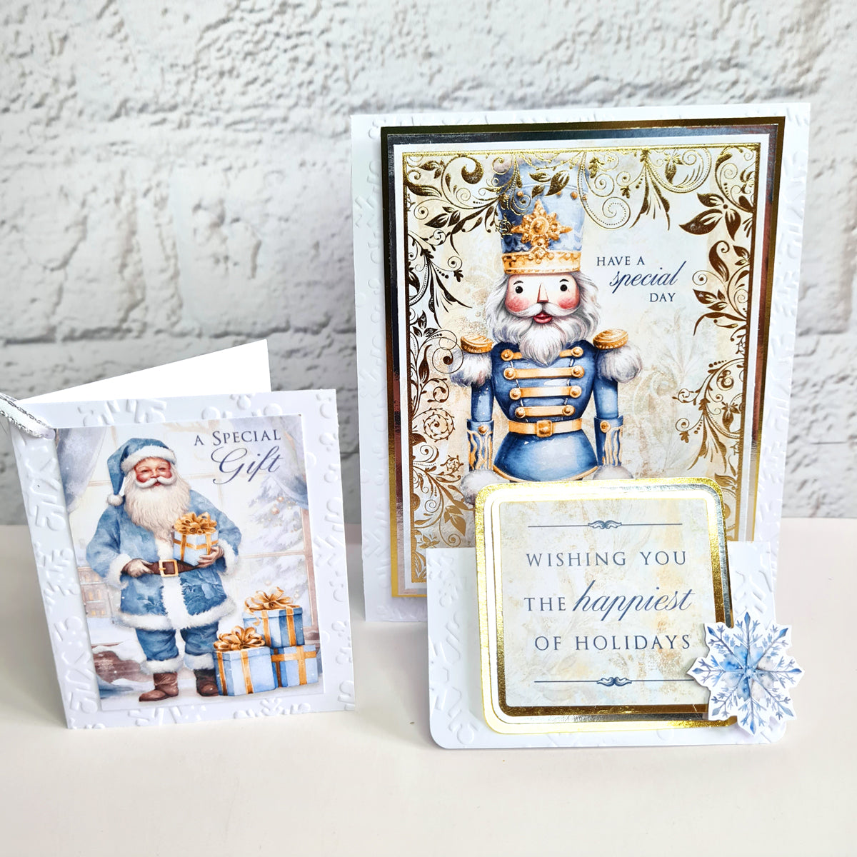 Kanban Crafts Winter Wonderland Folienpapier-Bastelaufsätze, 6 Blatt