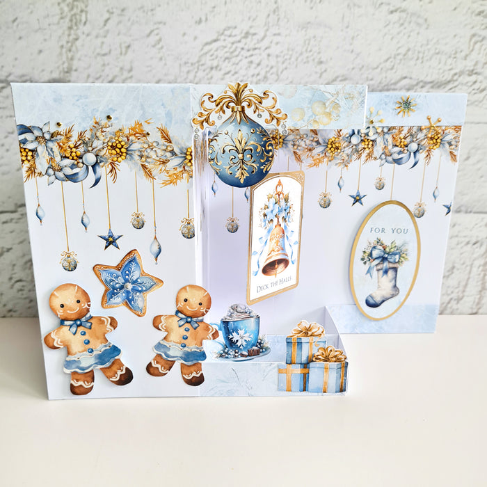 Kanban Crafts Winter Wonderland Einlegepapiere, 18 Blatt