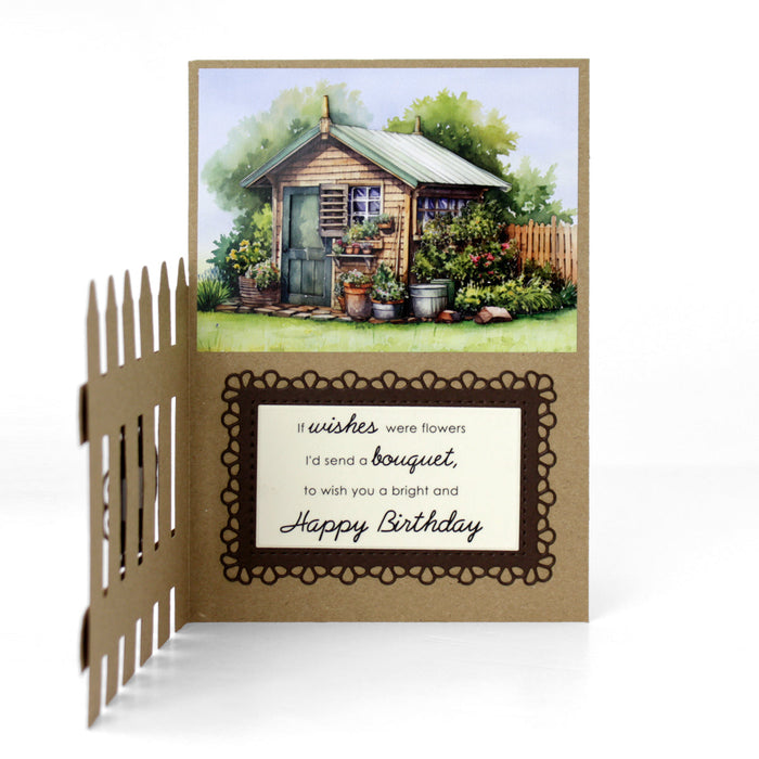 Die Cut Decoupage – Garden Room Retreat (pack of 3)