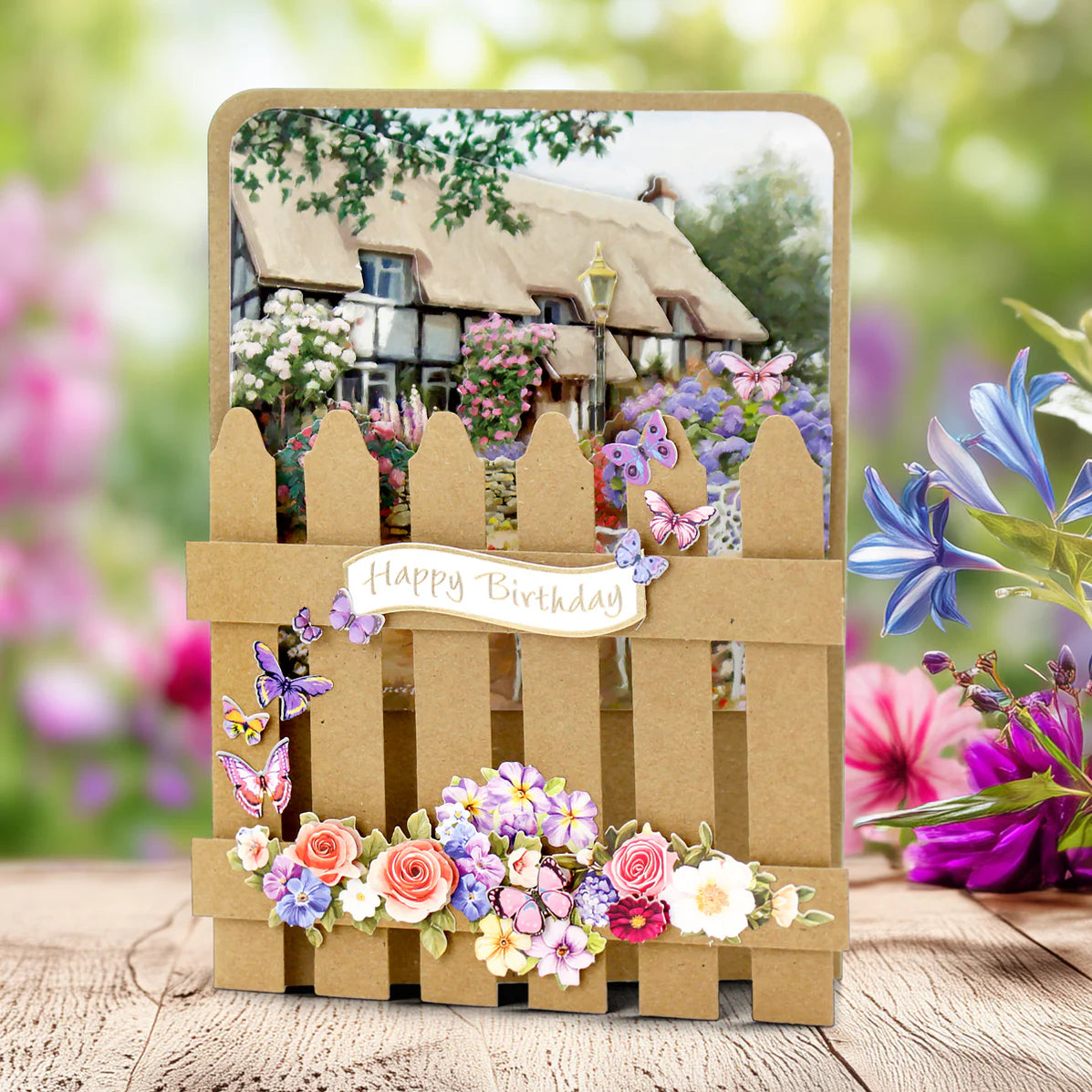 A Kaleidoscope of Die Cut Butterflies, 2 sheets