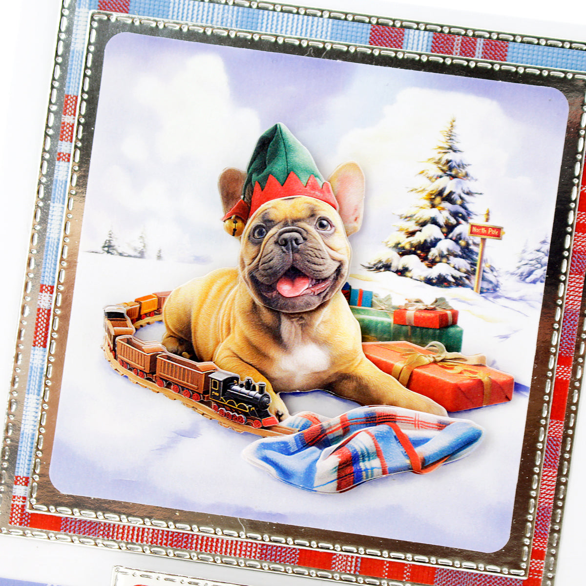 Santa Paws Die Cut Topper & Decoupage Collection