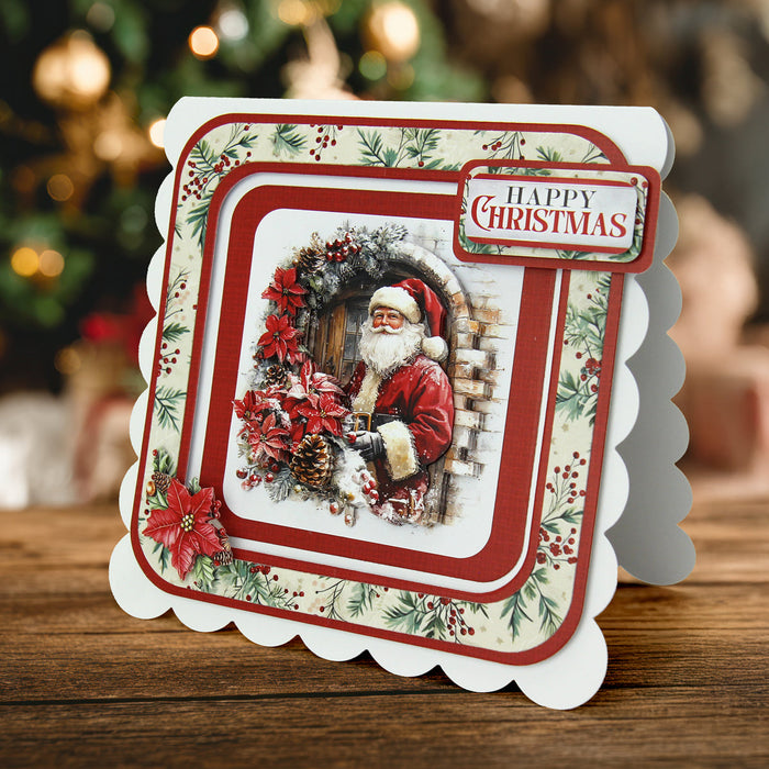 Die Cut Decoupage – Santa Scenes (pack of 12)