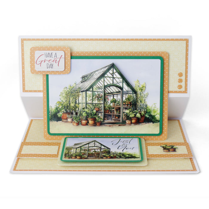 Die Cut Decoupage – Summer Greenhouse (pack of 3)