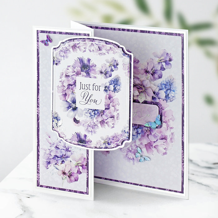 White 5x7 Side Pop Up Cards & Envelopes 127x178mm, pack of 12