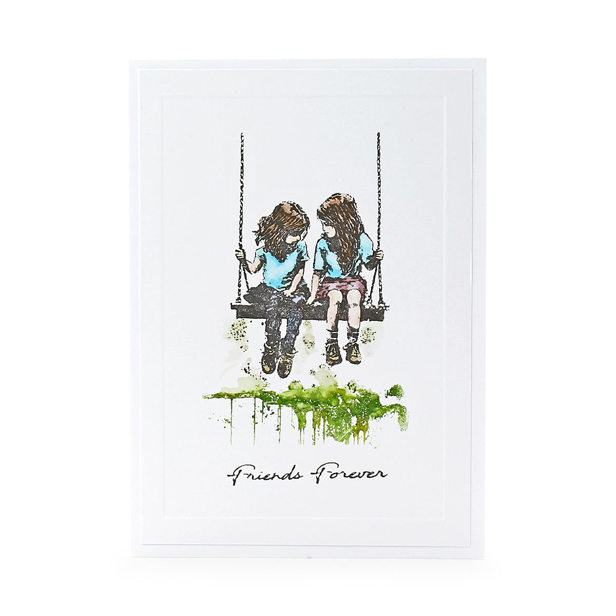 Friends Forever Pre Cut Rubber Stamp Set by Andy Skinner