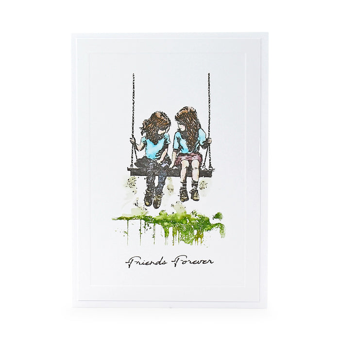 Friends Forever Pre Cut Rubber Stamp Set by Andy Skinner