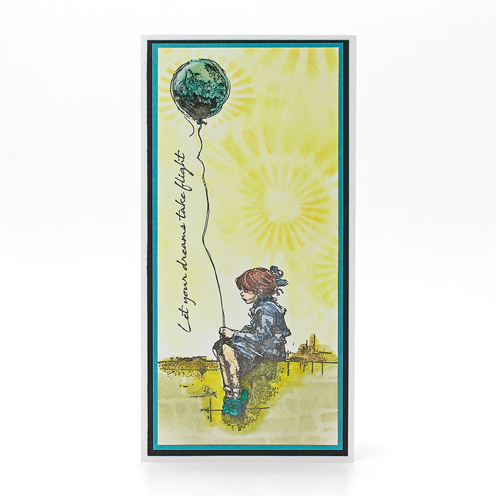 Let Your Dreams Take Flight Pre Cut Rubber Stamp Set by Andy Skinner