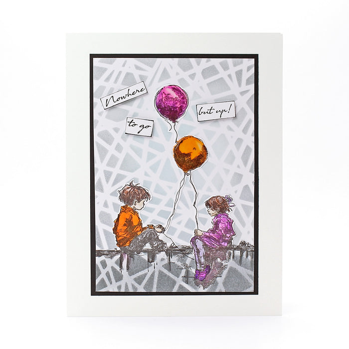 Let Your Dreams Take Flight Pre Cut Rubber Stamp Set by Andy Skinner