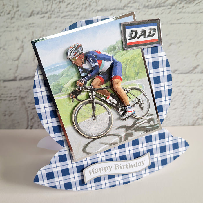 Die Cut Decoupage – Cycling (pack of 3)