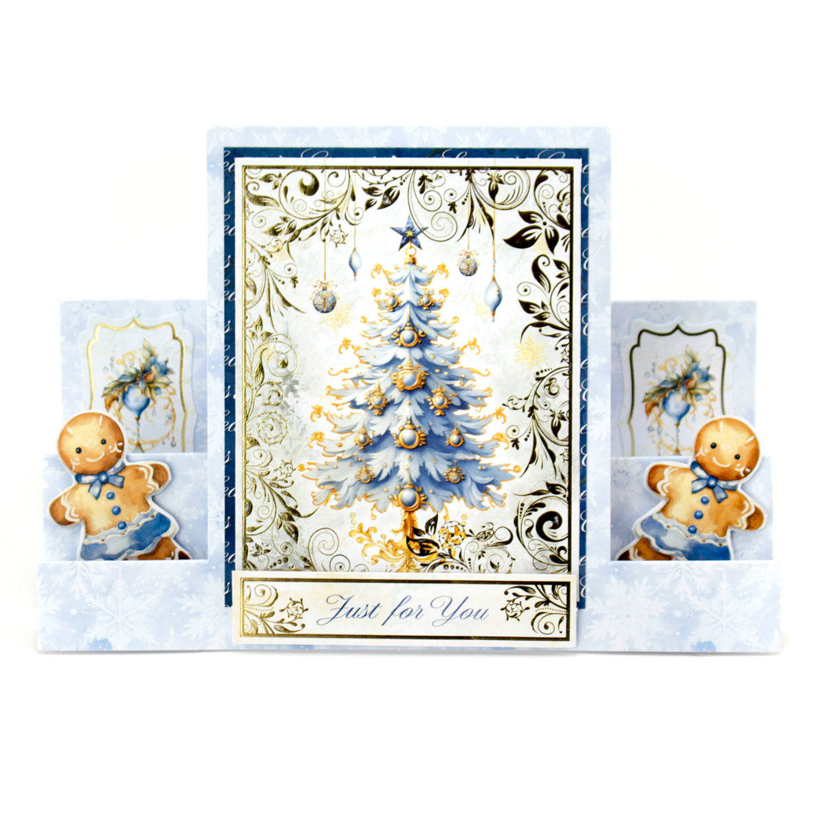 Kanban Crafts Winter Wonderland Folienpapier-Bastelaufsätze, 6 Blatt