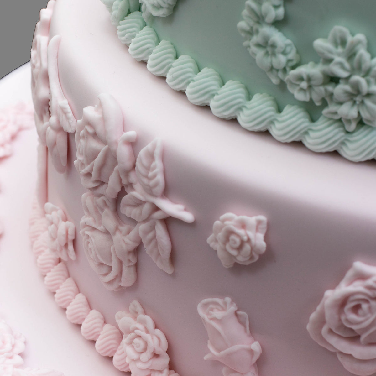 Serrated Rope Borders Silicone Mould