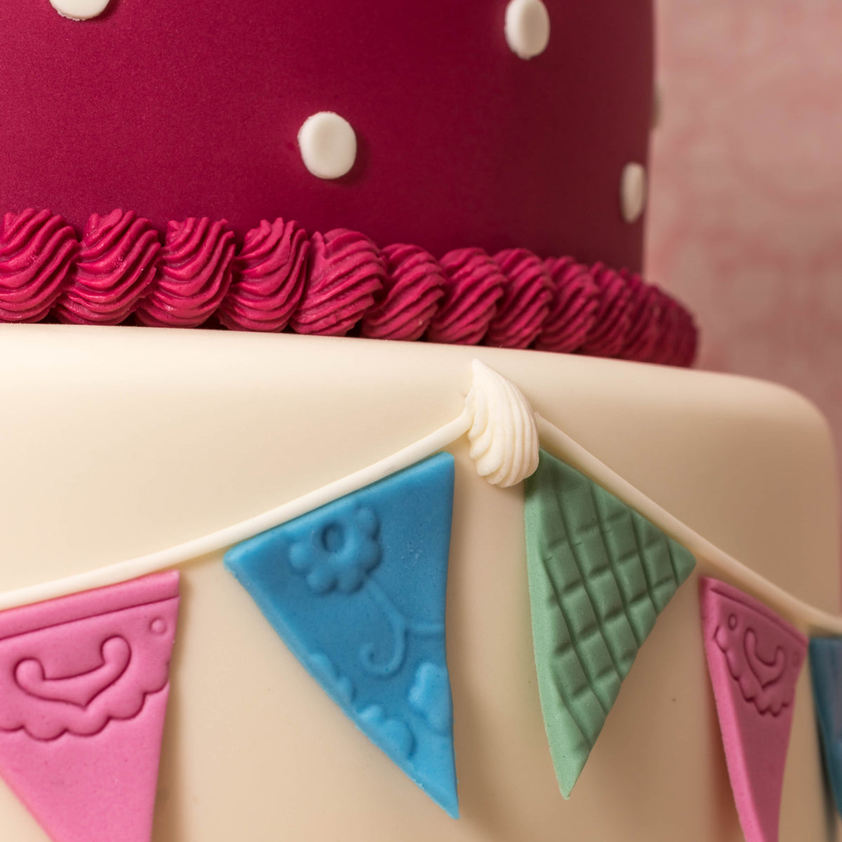 Serrated Rope Borders Silicone Mould