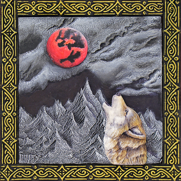 Cosmic Shimmer Wolf Moon Silicone Mould