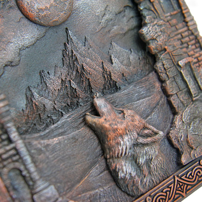 Cosmic Shimmer Mystical Mountain Scene Silicone Mould