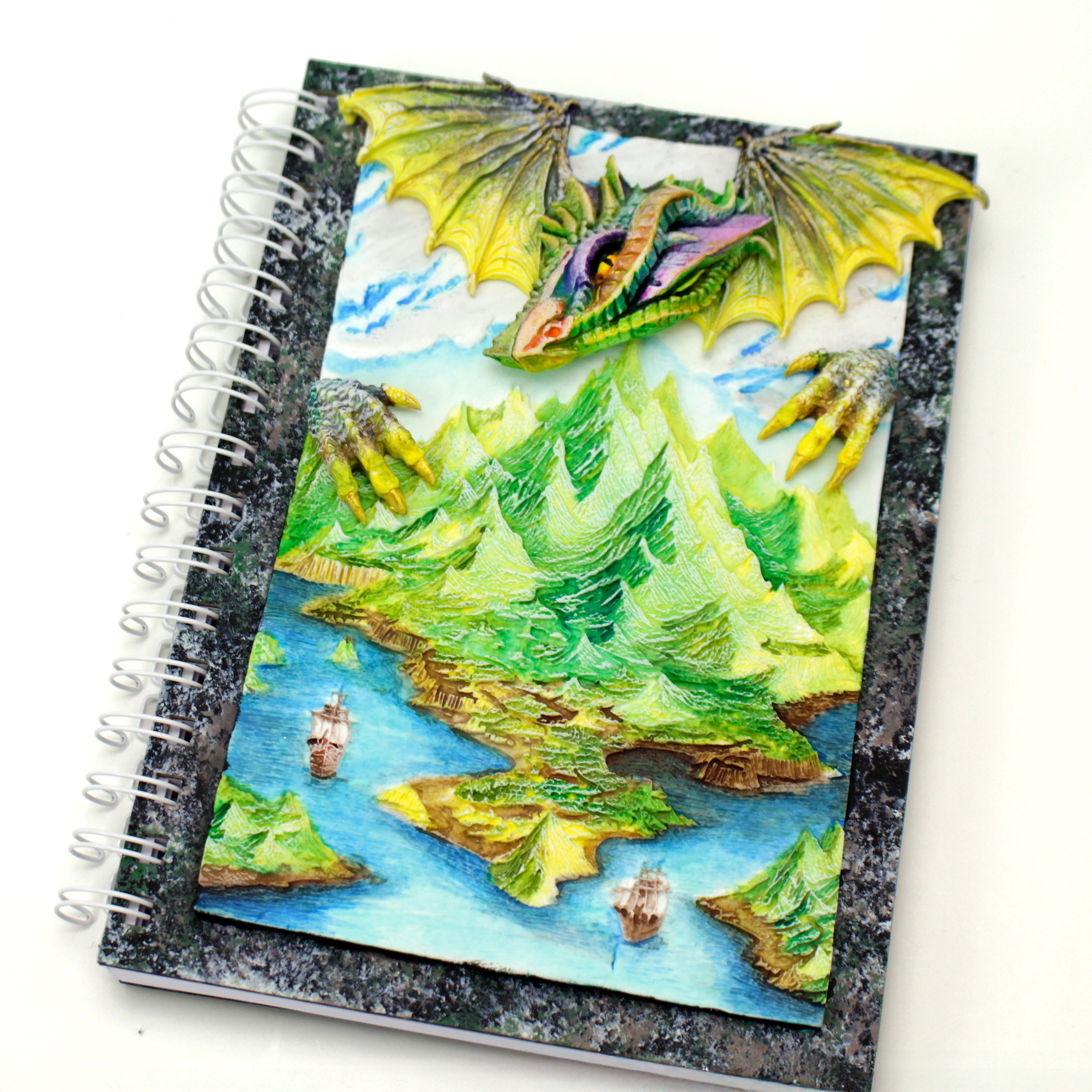 Cosmic Shimmer Mystical Mountain Scene Silicone Mould