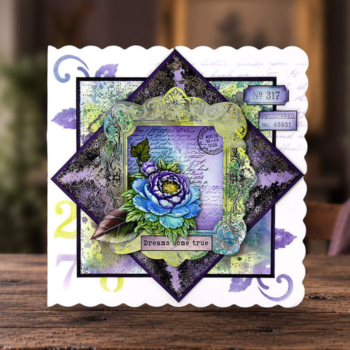 Cosmic Shimmer Past & Postal DL Stamp Set