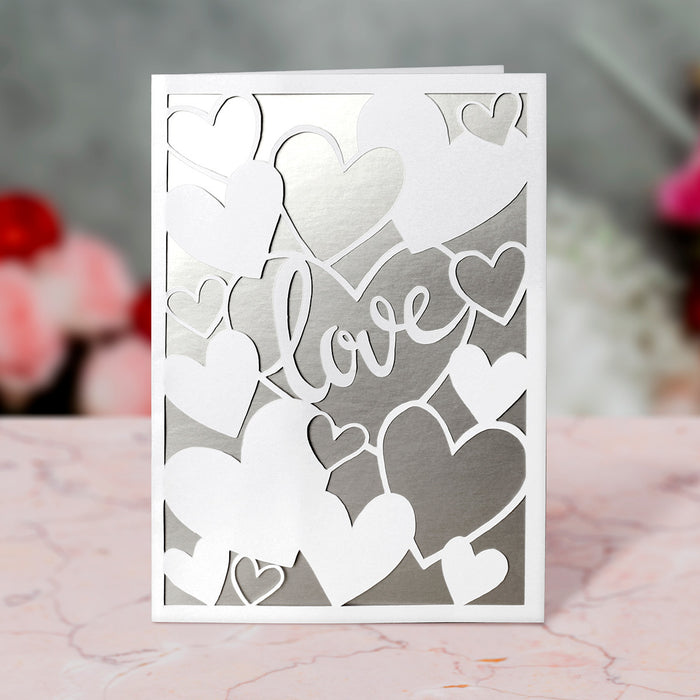 Adventures in Paper Cutting | Wedding Celebration Cards Set