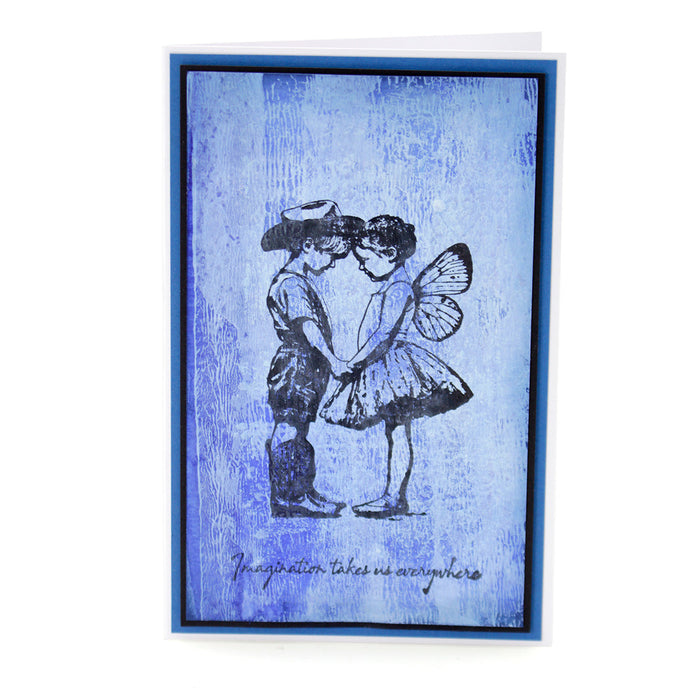 Imagination Pre Cut Rubber Stamp Set by Andy Skinner