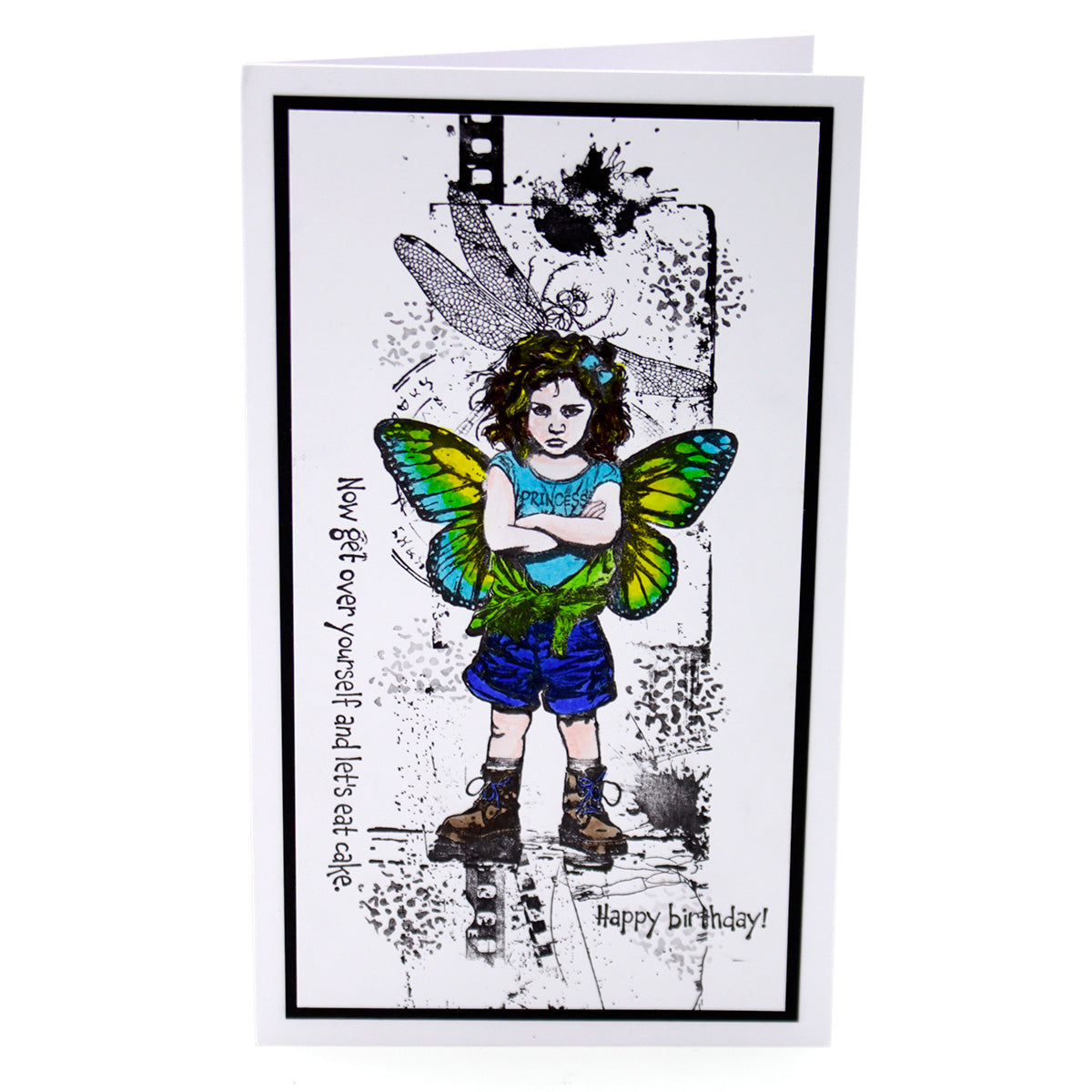 Princess Attitude Pre Cut Rubber Stamp Set by Andy Skinner