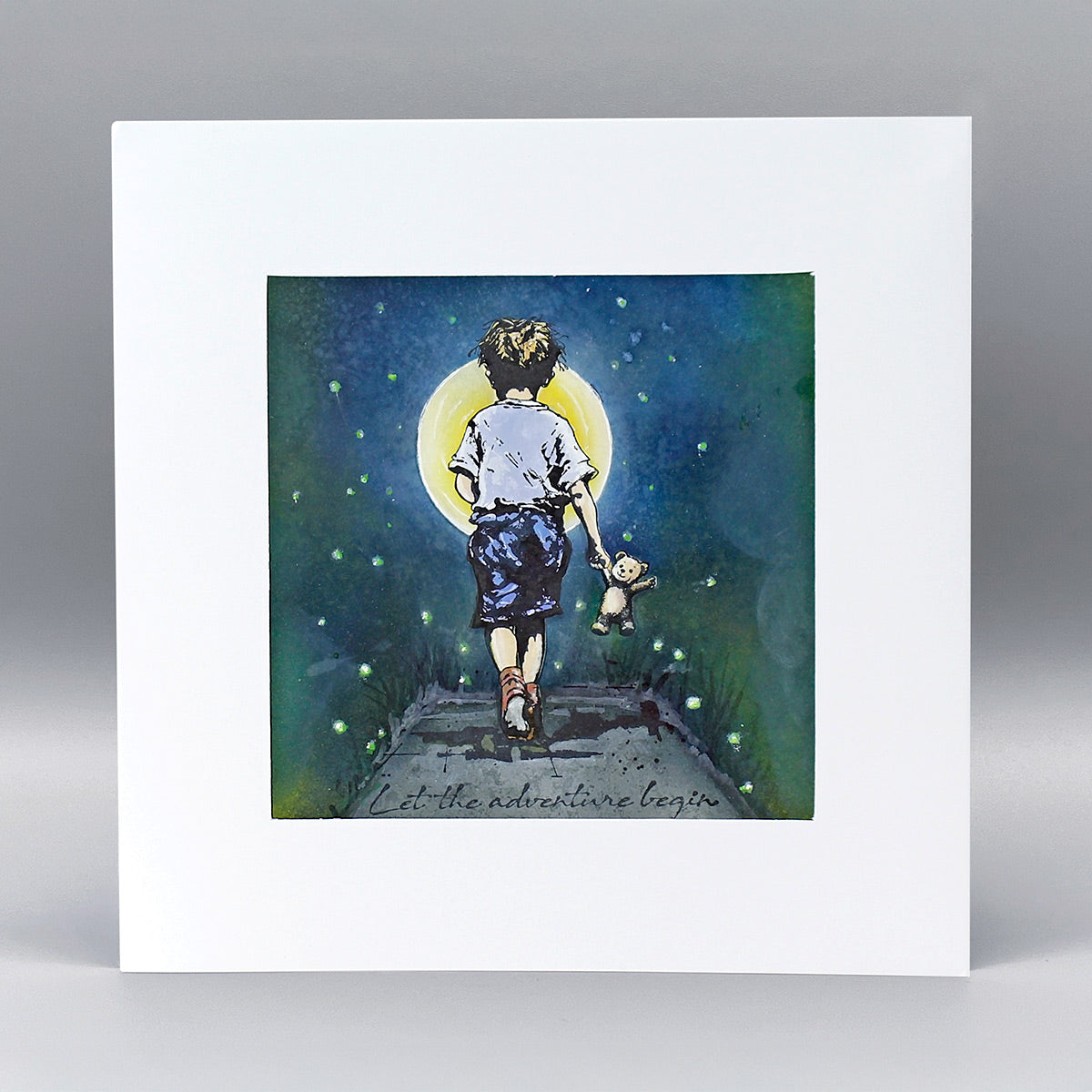 Let The Adventure Begin Pre Cut Rubber Stamp Set by Andy Skinner