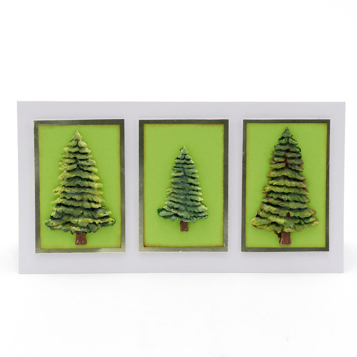 Cosmic Shimmer Fir Trees Silhouettes Silicone Mould