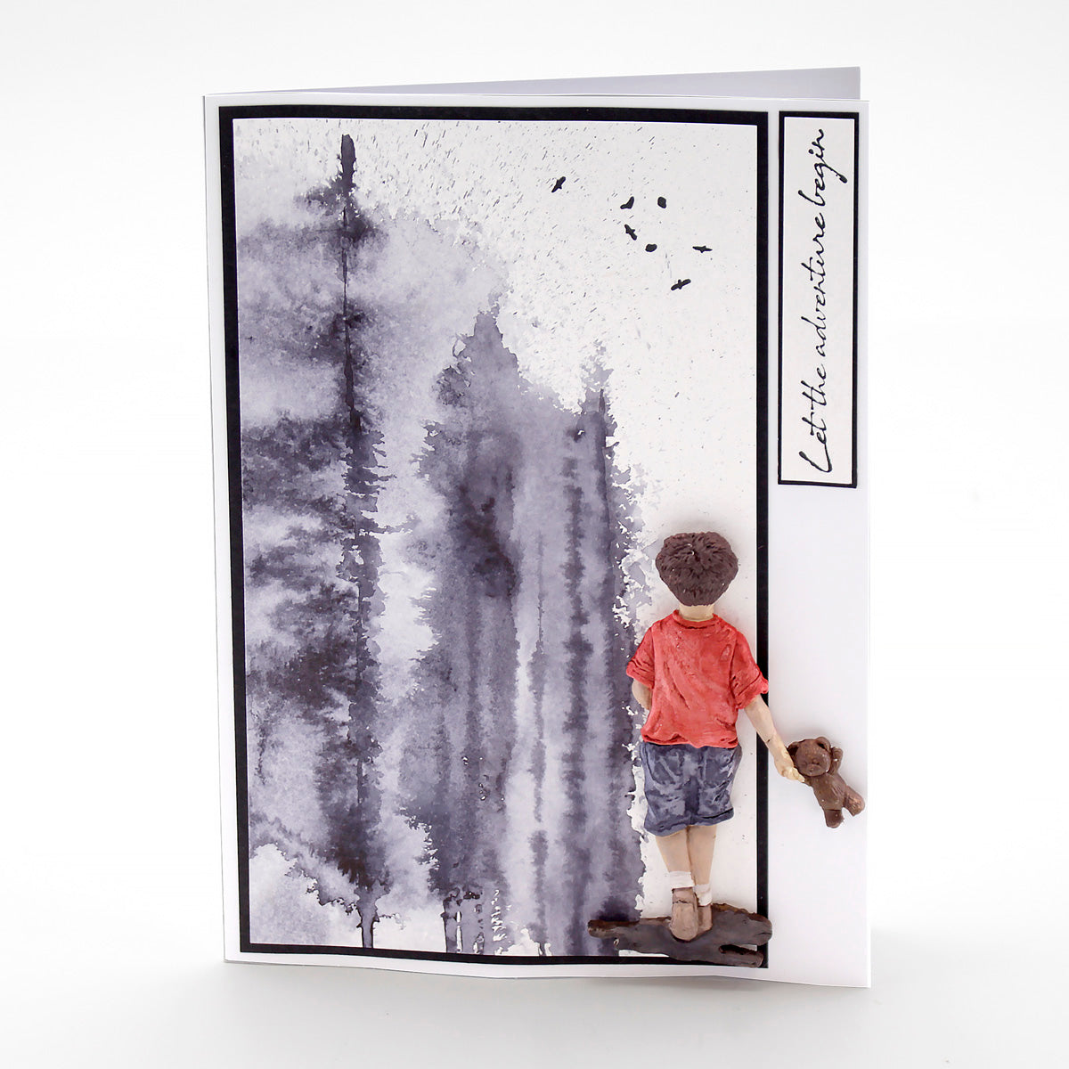 Cosmic Shimmer Let the Adventure Begin Silicone Mould by Andy Skinner