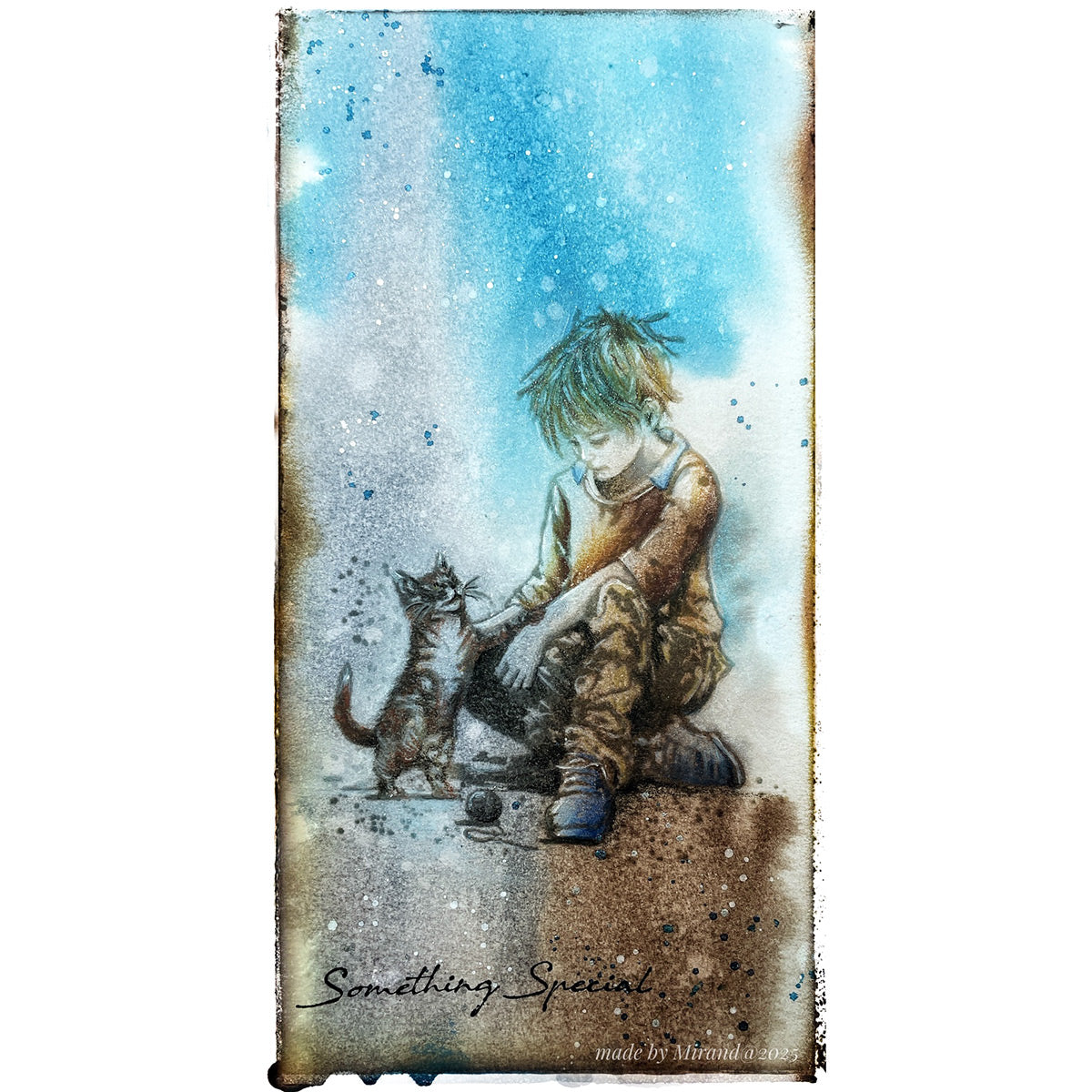 Something Special Pre Cut Rubber Stamp Set by Andy Skinner