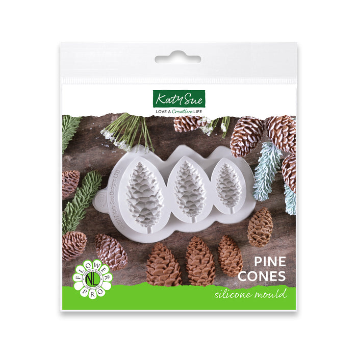 Flower Pro Pine Cones Silicone Mould