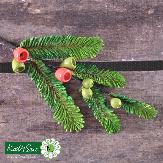 Flower Pro Winter Foliage Silicone Mould