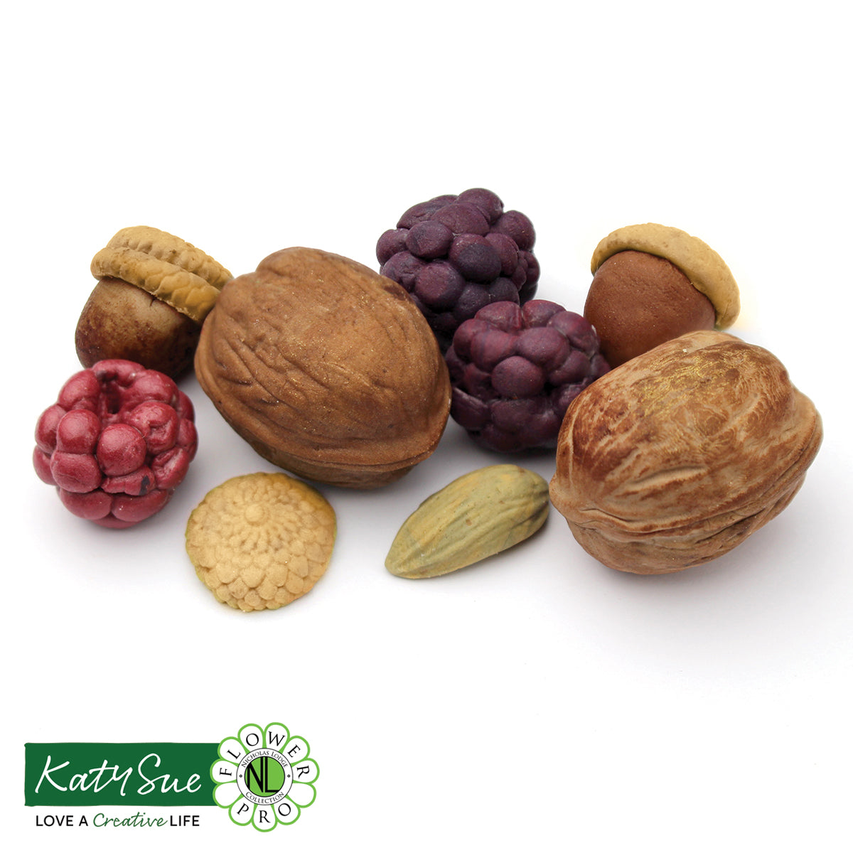 Flower Pro Nuts & Berries Silicone Mould