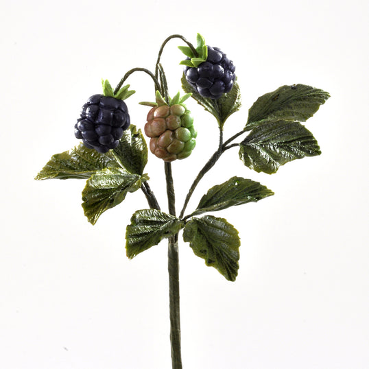 Flower Pro Blackberry & Oak Leaves Silicone Mould