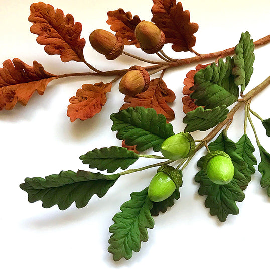 Flower Pro Blackberry & Oak Leaves Silicone Mould