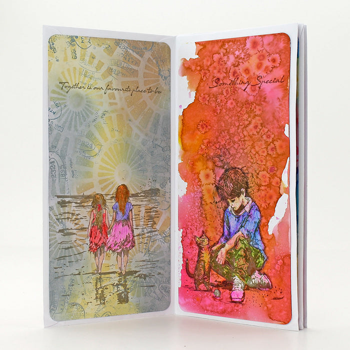 Something Special Pre Cut Rubber Stamp Set by Andy Skinner