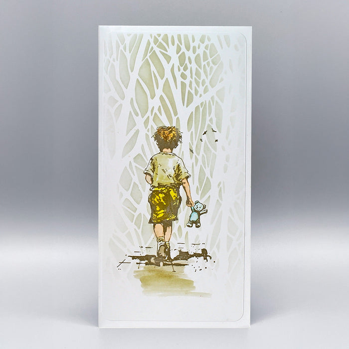 Woodland 8x8 Mixed Media Stencil by Andy Skinner