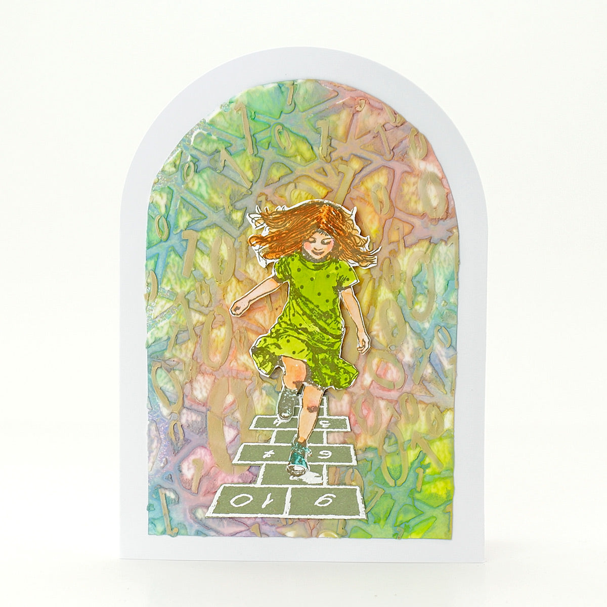 Believe In Yourself! Pre Cut Rubber Stamp Set by Andy Skinner