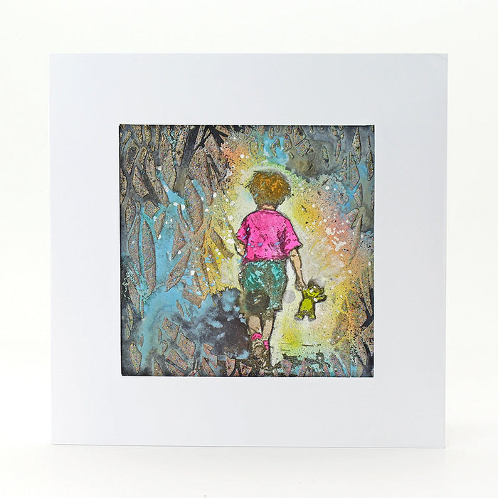 Let The Adventure Begin Pre Cut Rubber Stamp Set by Andy Skinner