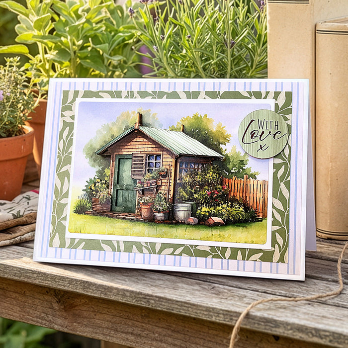 Die Cut Decoupage – Garden Room Retreat (pack of 3)