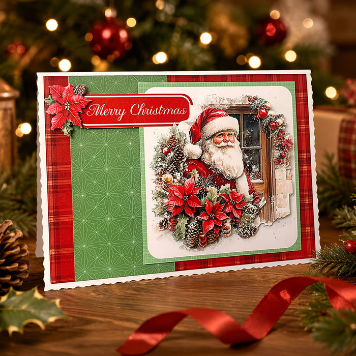 Die Cut Decoupage – Santa's Winter Welcome (pack of 3)
