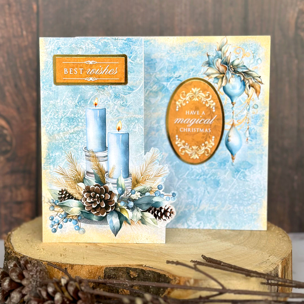 Kanban Crafts Winter Wonderland 8x8 Designer Premium-Papierpaket