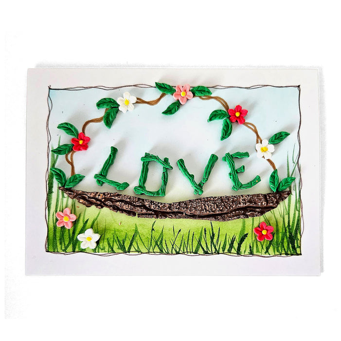 Cosmic Shimmer Twig Alphabet Silicone Mould