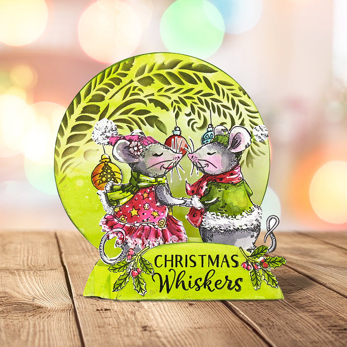 Pink Ink Designs - Merry Kiss-Mouse, DL Stamp Set