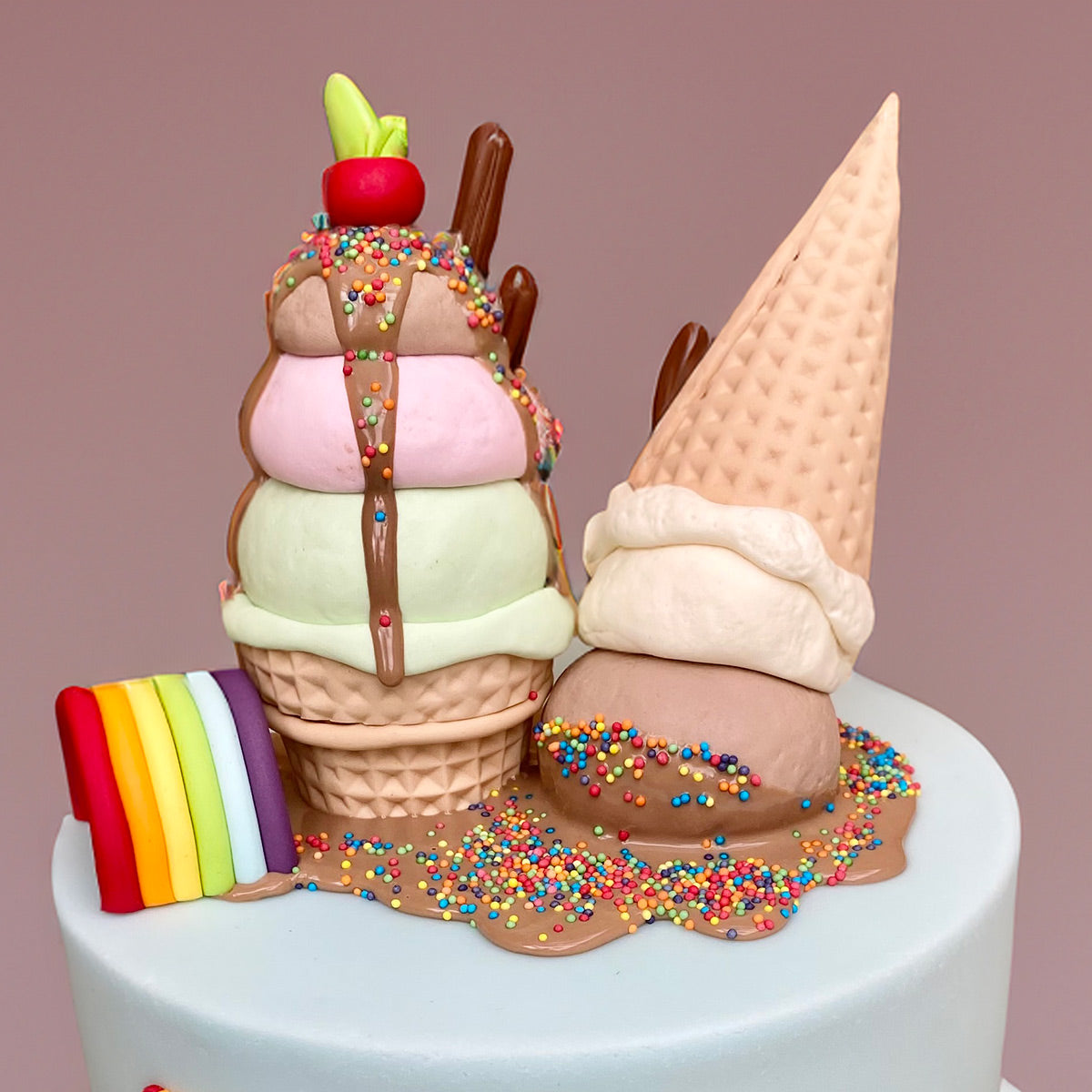 Waffle Texture Silicone Mould