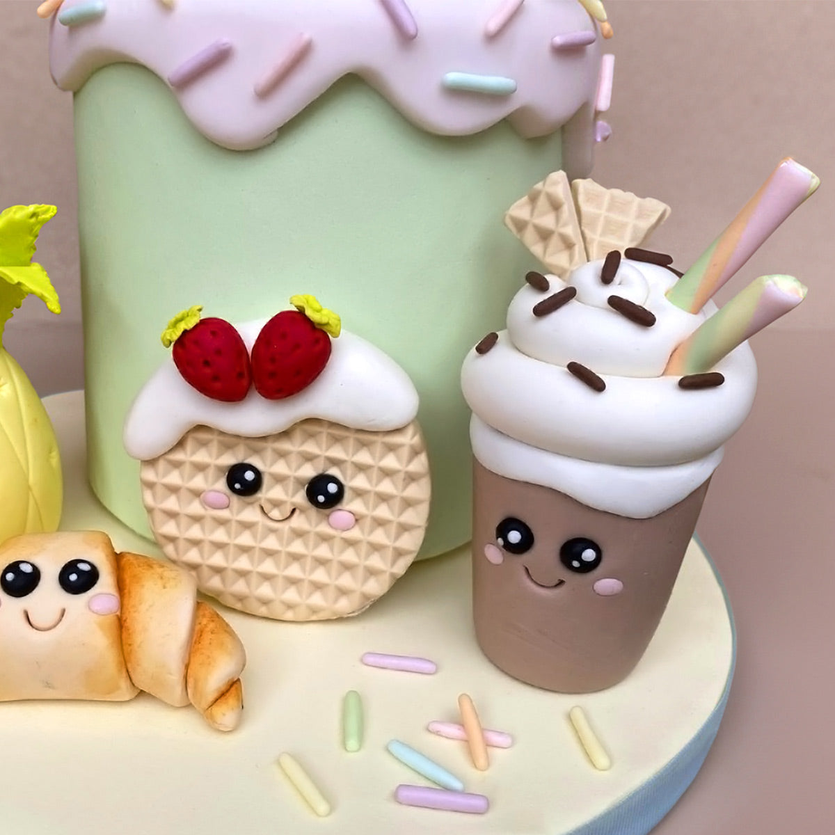 Waffle Texture Silicone Mould