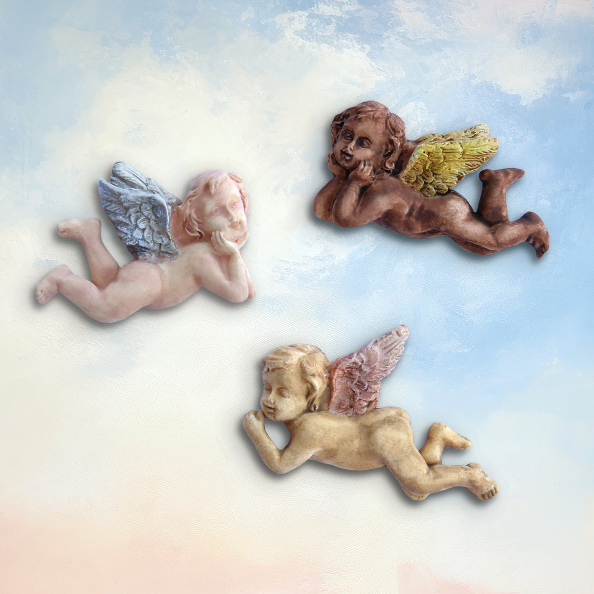 Small Cherubs Silicone Mould