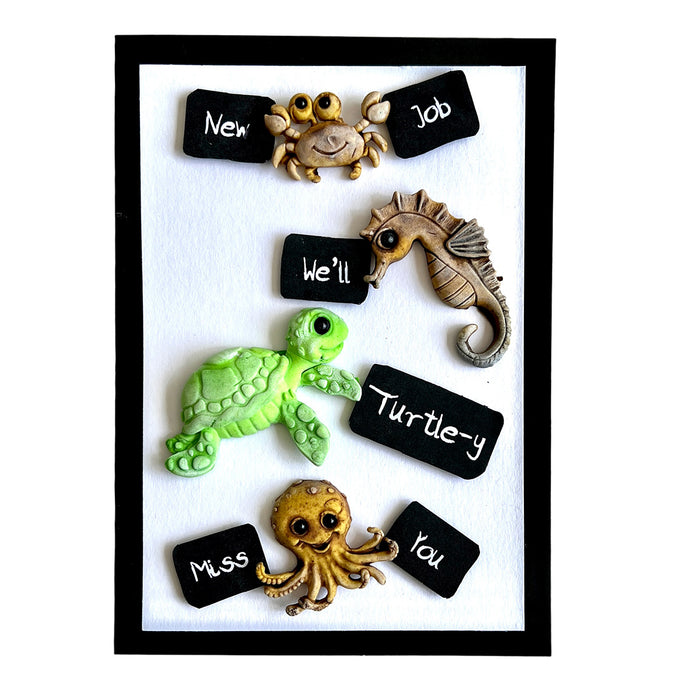 Octopus & Seahorse Silicone Mould