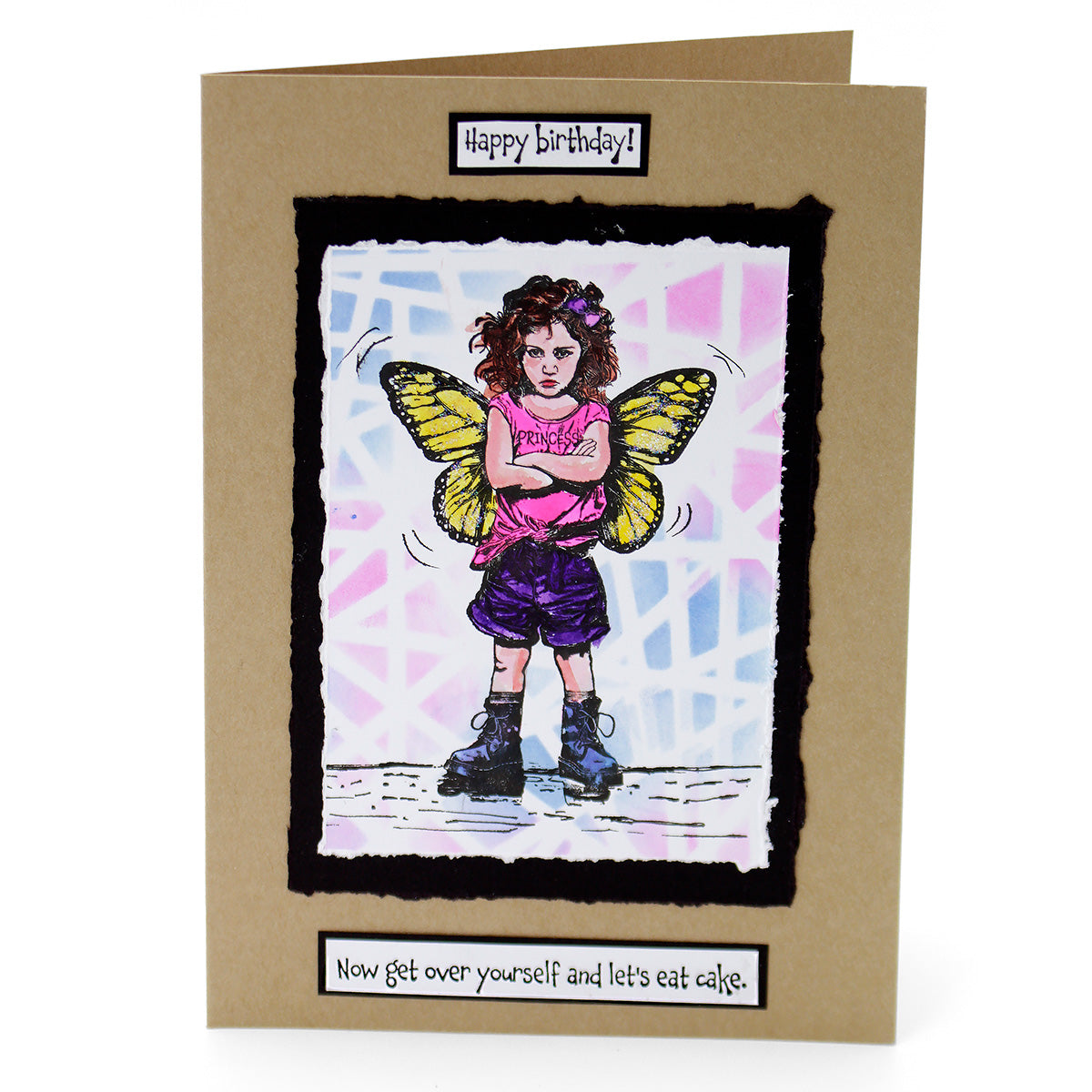 Princess Attitude Pre Cut Rubber Stamp Set by Andy Skinner