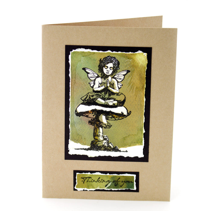 Thinking of You Pre Cut Rubber Stamp Set by Andy Skinner